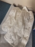 EP雅瑩飾品 白色疊穿裝飾假領(lǐng)打底內搭 商場(chǎng)同款ZN02A 蕾絲襯衫領(lǐng) 3/M 曬單實(shí)拍圖