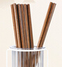 唐宗筷  抗菌率99.9%雞翅木筷子10雙裝 一人一雙專(zhuān)人專(zhuān)用 家用 實(shí)木原木 曬單實(shí)拍圖