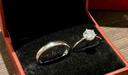 央創(chuàng  )時(shí)尚莫桑鉆情侶對戒訂婚求婚銀戒指一對情人節禮物結婚對戒鉆戒S925 曬單實(shí)拍圖
