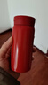 304不銹鋼保溫杯迷你口袋杯可愛(ài)水杯女學(xué)生高顏值便攜喝水杯子 Mini保溫杯紅色200ml 曬單實(shí)拍圖