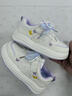 百麗童鞋女童板鞋子兒童休閑鞋26年春秋新款校園小白鞋女孩大童運動(dòng)鞋 紫色【建議拍大一碼】 33 (建議腳長(cháng)199-204mm) 曬單實(shí)拍圖