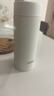 膳魔師（THERMOS）保溫杯350ml大容量316鋼男女士商務(wù)車(chē)載保冷水杯子TCOQ-350S-WH 曬單實(shí)拍圖