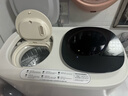 萬(wàn)家能雙桶倉洗衣機內衣褲襪子專(zhuān)用洗烘一體全自動(dòng)渦輪脫水機高溫煮洗紫外除菌迷你小型懶人洗衣服子母機 【洗脫】 雙筒 觸摸分控大屏+16min快洗+不銹鋼桶 曬單實(shí)拍圖