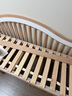 哈卡達嬰兒床無(wú)縫拼接床實(shí)木嬰兒兒童大床新生兒寶寶床 單床+5cm全椰床墊 200*60cm 曬單實(shí)拍圖