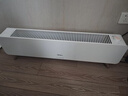 美的（Midea）石墨烯踢腳線(xiàn)取暖器家用立式落地客廳臥室移動(dòng)地暖浴室防水全屋升溫遙控定時(shí)電暖器 【無(wú)光低噪 浴室可用】機械式石墨烯取暖器 曬單實(shí)拍圖