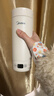 美的（Midea）電熱水杯電熱水壺保溫燒水杯350ml迷你便攜式旅行嬰兒調奶智能恒溫316L不銹鋼無(wú)異味MK-DB35X22 曬單實(shí)拍圖