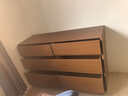 全友家居中古風(fēng)六斗柜臥室儲物收納床尾柜抽屜式置物柜客廳家用隔斷柜 曬單實(shí)拍圖