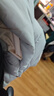 鴨鴨時(shí)尚短款羽絨服女士2025年冬季新款百搭小個(gè)子連帽面包服學(xué)生外套 冰川藍色 M /160(建議選擇105-120斤) 曬單實(shí)拍圖