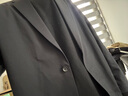 速寫(xiě)男裝2025春新品寬松單排扣長(cháng)袖西服簡(jiǎn)約通勤時(shí)尚9P2710450 001本黑 M 曬單實(shí)拍圖