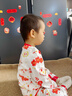 嬰蓓依兒童內衣套裝春秋款小童紅色拜年秋衣秋褲寶寶打底睡衣套頭家居服 蘋(píng)蘋(píng)安安 100 身高91-100cm 可開(kāi)肩/兩用襠 曬單實(shí)拍圖