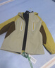 左西兒童沖鋒服2025新款男童三合一外套秋裝防風(fēng)防水軟殼 黃綠色 160 曬單實(shí)拍圖