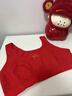 貓人女童本命年少女文胸學(xué)生發(fā)育期新年馬紅色內衣褲套裝12歲純棉背心 文胸+內褲【二階段】 155 (L) （推薦體重90-105斤） 曬單實(shí)拍圖