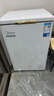 美的（Midea）冷柜 100/102/143/146/200/203家用小型冷柜減霜80%超低溫零下-40度電子溫控速凍轉冷藏冷凍冰箱 【熱銷(xiāo)新品】白PCM鋼板內膽 102L 曬單實(shí)拍圖