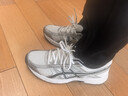亞瑟士ASICS網(wǎng)面跑鞋百搭男鞋緩震運動(dòng)鞋透氣跑步鞋 GEL-CONTEND 4 白色/銀色 44 曬單實(shí)拍圖