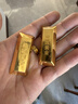 中國黃金（CHINA GOLD）AU9999新款投資金條 100g 曬單實(shí)拍圖