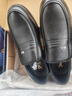 意爾康王子男鞋春季新款男士真皮商務(wù)休閑皮鞋牛筋底一腳蹬中老年防滑爸爸鞋 黑色Y3016 39 標準皮鞋尺碼 曬單實(shí)拍圖