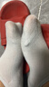 莫代爾7雙【100%棉】襪子男隱形襪純色棉襪男士短襪不掉跟船襪 曬單實(shí)拍圖