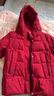 CANDYPRINCE 媽媽羽絨服 中老年羽絨服女短款紅色 媽媽裝50-60-70歲冬季外套 51款/紅色 XL / 建議-(體重90-105斤) 曬單實(shí)拍圖