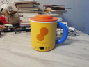 小南瓜（Little Pumpkin）電熱水壺便攜式旅行多功能燒水壺恒溫小型辦公室宿舍熱奶燒水杯電燉杯出差嬰兒保溫電煮杯加熱杯 0.8L 橙黃色-新升級智能款·濾網(wǎng)款 曬單實(shí)拍圖