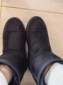 回力官方雪地靴男靴棉鞋男鞋冬季保暖高幫加絨加厚面包鞋子男 黑色 43 曬單實(shí)拍圖