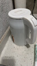 志高（CHIGO）【熱銷(xiāo)百萬(wàn)+】燒水壺電熱水壺電水壺雙層防燙1.8L大容量家用燒水壺304不銹鋼內膽大功率快速燒水 曬單實(shí)拍圖