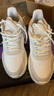 安踏小千禧丨休閑鞋女鞋春季革網(wǎng)復古增高厚底軟底冬季老爹鞋運動(dòng)鞋子 【細網(wǎng)面】泥沙灰/象牙白-1 38 曬單實(shí)拍圖