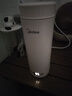 美的（Midea）便攜式電熱水杯 電熱水壺 保溫燒水杯 350ml迷你便攜式旅行出差 智能恒溫加熱杯 316L不銹鋼無(wú)異味 0.35L 【精準控溫】MK-DB35X22 曬單實(shí)拍圖