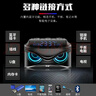 索愛(ài)（soaiy）S68 藍牙音箱電腦音響 智能戶(hù)外低音炮 鬧鐘收音機插卡便攜式廣場(chǎng)舞擴音器 炫酷黑 曬單實(shí)拍圖