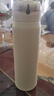 膳魔師（THERMOS）保溫杯316L不銹鋼大容量成人學(xué)生兒童保冷直飲杯子TCMT500ml 白色 曬單實(shí)拍圖