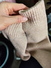 FitonTon2雙95%羊毛襪子男女冬季毛圈加絨加厚中筒襪東北保暖長(cháng)筒襪雪地襪 曬單實(shí)拍圖