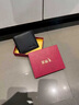 袋鼠錢(qián)包男士真皮短款2025新款商務(wù)頭層牛皮錢(qián)夾一體卡包薄款皮夾父親 燙印標-黑色 曬單實(shí)拍圖