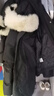 三彩大碼女裝冬款大毛領(lǐng)長(cháng)款羽絨服寬松保暖牛角扣胖MM 經(jīng)典黑 M 160/88B 參考體重110-130 曬單實(shí)拍圖