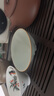 青澹汝窯茶杯品茗茶碗主人杯汝瓷陶瓷手工天青色景德鎮仁慈佑物乾坤杯 乾坤杯約85ml  開(kāi)片可養 曬單實(shí)拍圖