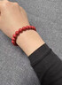 普陀山高含量朱砂手串紫金砂男士女士本命年素圈護身男情侶生日禮物 曬單實(shí)拍圖
