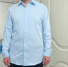 HLA海瀾之家長(cháng)袖襯衫男商務(wù)挺括利落大碼正裝襯衣男 曬單實(shí)拍圖