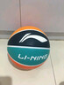 李寧（LI-NING）籃球兒童5號比賽室內外耐磨水泥地幼兒小學(xué)生青少年戶(hù)外橡膠五號 曬單實(shí)拍圖