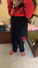 安踏兒童套裝26馬年拜年服男女童加絨外套褲子兩件套童裝A72518718 曬單實(shí)拍圖