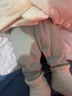 貝肽斯德絨嬰兒衣服秋冬季新生兒連體衣男女寶寶春秋打底保暖睡衣 曬單實(shí)拍圖