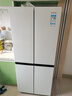 榮事達301升四門(mén)法式冰箱一級能效 節能省電家用大容量超薄嵌入式電冰箱 多開(kāi)十字門(mén)對開(kāi)三溫中門(mén)軟冷凍 360L 白色十字 一級無(wú)霜 59公分超薄嵌入 曬單實(shí)拍圖