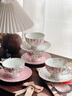 物?。╓OOCH）甜蜜系列咖啡杯碟套裝結婚禮物送新人高檔精致下午茶生日新婚送禮 曬單實(shí)拍圖