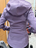 lululemon丨Cross Chill 女士運動(dòng)夾克 防風(fēng) 拒水 LW4CEGS 葡萄朦朧紫 S 曬單實(shí)拍圖