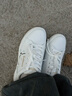 卡賓鞋子男鞋春季新款低幫輕便小白板鞋時(shí)尚百搭防滑運動(dòng)休閑鞋男潮鞋 乳白色 41 【標準皮鞋尺碼】 曬單實(shí)拍圖