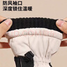 兼彩滑雪手套男秋冬加絨加厚防潑水騎行觸屏戶(hù)外運動(dòng)防寒保暖棉手套女 曬單實(shí)拍圖