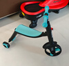 Nadle納豆兒童滑板車(chē)1-3歲寶寶踏板車(chē)3-6歲小孩滑滑車(chē)三合一兒童車(chē) 蒂芙尼藍【坐滑騎  一鍵切換】 曬單實(shí)拍圖