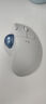 羅技（Logitech）ERGO M575 S無(wú)線(xiàn)藍牙鼠標 無(wú)線(xiàn)軌跡球鼠標辦公 人體工學(xué)鼠標雙模 Mac筆記本電腦電池款USB家用鼠標 M575 S珍珠白（升級輕音） 曬單實(shí)拍圖