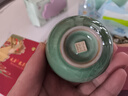 龍泉青瓷哥窯開(kāi)片創(chuàng  )意手工品茗杯小號功夫茶杯陶瓷會(huì )客主人杯茶碗茶盞單杯 哥窯梅子青-禮盒裝 曬單實(shí)拍圖