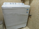 海爾（Haier）半自動(dòng)洗衣機雙缸雙桶家用大容量雙電機強勁動(dòng)力深層去污洗脫分離動(dòng)平衡脫水老式洗衣機 以舊換新 【新品13公斤】小神泡凈洗+強力去污+一級能效 雙缸 曬單實(shí)拍圖