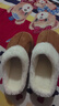 2026新款棉拖鞋女士秋冬季家居室內加絨保暖可愛(ài)少女心棉鞋外穿 8803-黃色 38 -39適合37-38 曬單實(shí)拍圖