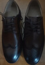 【95成新】京東京造【萬(wàn)里行系列】男士布洛克商務(wù)休閑正裝鞋皮鞋婚鞋男黑42碼   曬單實(shí)拍圖