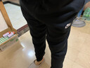 耐克男運動(dòng)褲冬季加絨束腿針織休閑褲時(shí)尚百搭BV2672-010黑色M 曬單實(shí)拍圖